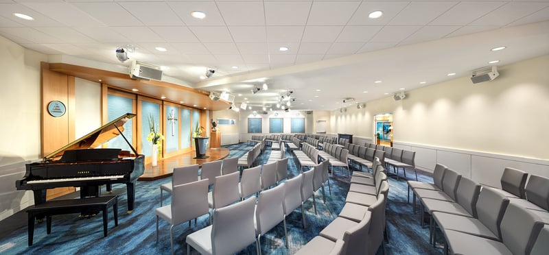 Intimate event setting